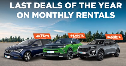 Last deals of the year on monthly rentals